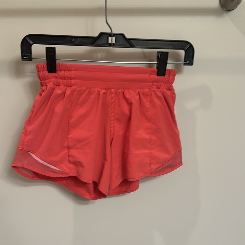 Hotty hot shorts- melon/hot pink color!